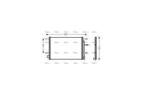 Радиатор кондиционера AVA AVA COOLING AI5238