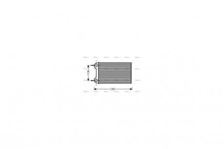 Радіатор обігрівача салону Audi A4 04>08 AVA AVA COOLING AIA6223