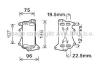 Радиатор масляный КПП BMW 3 F30 (12-), 5 F10 (10-), 7 F01 (09-), X3 F25 (11-), X5 F15 (14-) 3.0D AVA AVA COOLING 'BW3556 (фото 1)