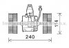 Вентилятор обігрівача салону BMW 5 E60 (03-), BMW 6 E63-E64 (04-) AVA COOLING BW8491 (фото 2)