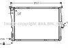 Радіатор охолодження двигуна BMW 3e90 316-330i AC+/- AVA COOLING BWA2291 (фото 2)