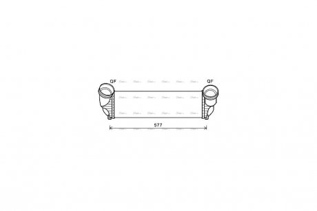 Інтеркулер BMW X5e70 X5F15 AVA AVA COOLING BWA4543