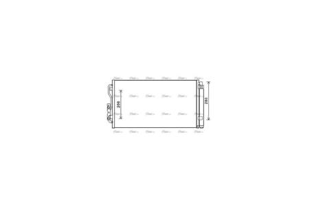 Радиатор кондиционера BMW 3F30 / BMW i3 AVA AVA COOLING BWA5434D
