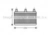 Радіатор обігрівача салону BMW 5e60 02>10 AVA COOLING BWA6341 (фото 2)