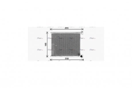 Радиатор отопителя салона PSA C4 II DS4 10> AVA COOLING CN6333 (фото 1)
