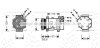 Компресор кондиціонера Citroen Berlingo (96-)/Peugeot Partner (96-) 1.6HDi/Fiat Fiorino (07-), Doblo (09-) 1.3MultiJet, 1.4i AVA AVA COOLING 'CNAK238 (фото 1)