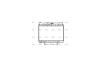 Радіатор охолодження двигуна Nissan X-Trail (01-08) MT AVA AVA COOLING 'DN2238 (фото 3)