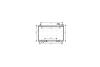 Радіатор охолодження двигуна Infinity FX35 03>08 AC+/- AVA AVA COOLING DN2304 (фото 4)