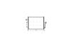 Радіатор кондиціонера SsangYong Action (06-), Kyron (05-) AVA AVA COOLING DW5082 (фото 3)