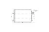 Радіатор кондиціонера Ford Focus (11-) 1.6 TDCi (FD5708D) AVA AVA COOLING 'FD5708D (фото 1)