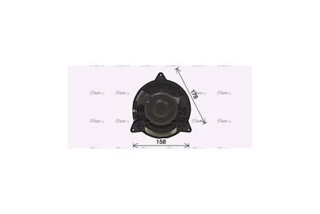 Вентилятор обігрівача салону Ford Mondeo (01-07), Focus (99-04) (FD8653) AVA AVA COOLING 'FD8653