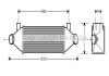 Интеркулер Ford Transit 2.4TDDI (00-) AVA COOLING 'FDA4314 (фото 1)