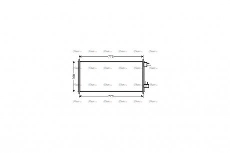 Радиатор кондиционера AVA AVA COOLING FDA5361