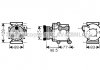 Компрессор кондиціонера Ford Fiesta Fusion 1,25-1,6i, Fiesta 1,25-1,6i 08> AVA COOLING FDAK434 (фото 2)