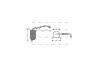 Осушитель кондиционера Ford Mondeo III 00&gt;07 AVA AVA COOLING FDD111 (фото 3)