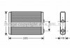 Радіатор обігрівача салону PSA Jumpy Expert II 07> AVA COOLING FT6325 (фото 2)