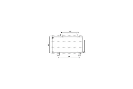 Радіатор кондиціонера Honda Accord VIII (09-), Accord IX (13-) 2.4 IVTEC (HD5247D) AVA AVA COOLING 'HD5247D