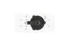 Вентилятор обігрівача салону Honda CR-V (06-), Accord (08-) MT, Toyota Land Cruiser Prado 120 (02-) (HD8327) AVA AVA COOLING 'HD8327 (фото 1)
