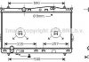 Радиатор охлаждения двигателя Hyundai Trajet (01-07) MT AVA AVA COOLING 'HY2077 (фото 1)