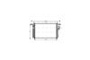 Радиатор кондиционера Hyundai Santa Fe II 2,2d 2,7i 06&gt; AVA AVA COOLING HY5176D (фото 4)