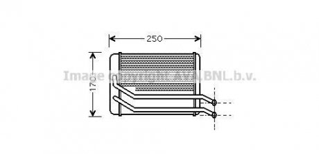 Радиатор отопителя Hyundai Santa Fe (01-) AVA AVA COOLING 'HY6118