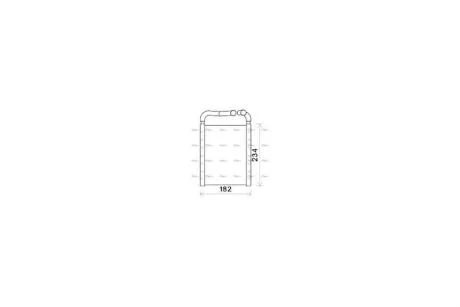 Радиатор отопителя салона Hyundai Santa Fe 2,7i 2,2d 06>06/10 AVA AVA COOLING HY6356