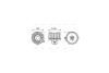 Вентилятор отопителя салона Hyundai Tucson (04-10) 2.0i 2.7i 2.0d, Kia Sportage (04-10) 2.0i 2.7i 2.0d AVA AVA COOLING 'HY8399 (фото 3)