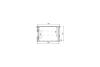 Радиатор охлаждения двигателя Hyundai Accent (11&gt;) 1.4i-1.6i MT AVA AVA COOLING HYA2277 (фото 3)