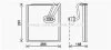 Випарник кондиціонера Hyundai SantaFe (13-) (HYV444) AVA AVA COOLING 'HYV444 (фото 1)