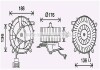 Вентилятор отопителя салона Mercedes-Benz S-class (W220) (98-05) AVA AVA COOLING 'MS8689 (фото 1)