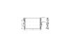 Радиатор охлаждения двигателя MB Vito 639 MT AC+/- 03&gt;10 AVA AVA COOLING MSA2356 (фото 3)