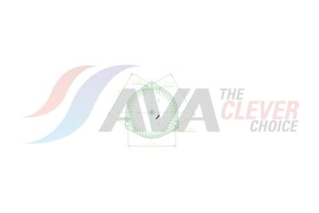 Вентилятор обігрівача Mitsubishi L200 (05-) AVA AVA COOLING 'MT8297