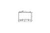 Радіатор охолодження двигуна Mazda CX-7 2.3t 2,5i 2,2D 07> AT AC+/- AVA AVA COOLING MZ2210 (фото 3)