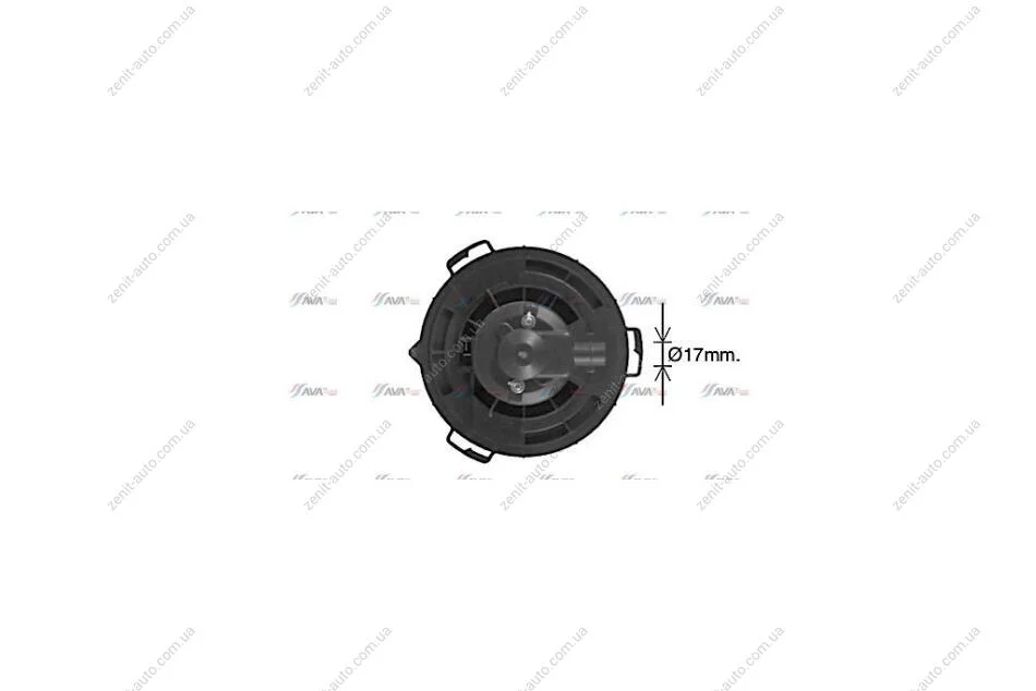 Вентилятор обігрівача салону MAZDA 3 (03-), MAZDA 5 (05-) (MZ8297) AVA AVA COOLING 'MZ8297 (фото 1)
