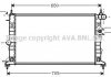 Радиатор охлаждения двигателя Opel Vectra B 1,6-2,0i MT AC+ AVA AVA COOLING OLA2244 (фото 2)