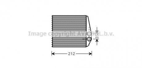 Радиатор отопителя салона Opel Combo 1,3D 1,4 1,6i 1,7D 04> AVA COOLING OLA6354 (фото 1)