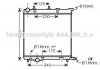 Радіатор охолодження двигуна PSA C3 Peugeot 207 1,4-1,6i 07> MT AC+/- AVA COOLING PE2368 (фото 2)