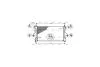 Радиатор охлаждения двигателя Citroen Jumper/Peugeot Boxer/Fiat Ducato (06-) 2.2HDI, 3.0HDI AC- (PEA2309) AVA AVA COOLING 'PEA2309 (фото 1)