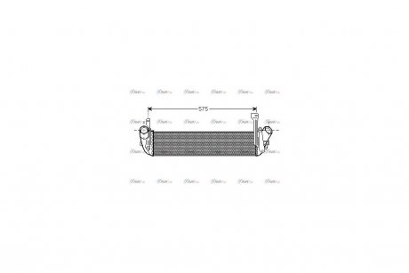 Интеркулер Renault Kangoo 1.5 DCI 01>08 MT AVA AVA COOLING RT4346