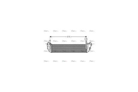 Інтеркулер Renault Kangoo 1.5 DCI 01>08 MT AVA AVA COOLING RT4346