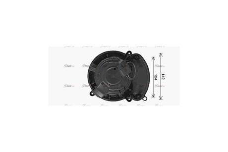 Вентилятор отопителя Renault Megane IV (15-) AVA AVA COOLING 'RT8671