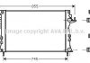 Радиатор охлаждения двигателя Renault Laguna II (02-) 1,9d 2,0d 2,2d, Espace (06-15) 2,0d MT AVA AVA COOLING 'RTA2438 (фото 1)