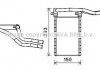 Радіатор обігрівача салону Suzuki SX4 1,6i 06> AC+/-, Swift III 05>, Swift IV 10> AVA AVA COOLING SZA6146 (фото 2)