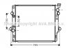 Радіатор охолодження двигуна Toyota LC120 Prado 02>09 4.0 i V6 AC+ AVA AVA COOLING TO2367 (фото 2)