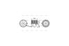 Вентилятор отопителя салона VW T4 07/94&gt;04/02 AC- AVA AVA COOLING VN8351 (фото 2)