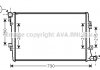 Радиатор охлаждения двигателя AVA AVA COOLING VNA2255 (фото 2)