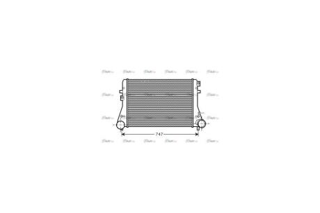 Інтеркулер VAG Octavia II Superb II 1,6TDI 2,0TDI, Caddy III IV 1,6TDI 2,0 TDI AVA AVA COOLING VNA4306