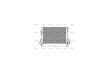 Інтеркулер VAG Octavia II Superb II 1,6TDI 2,0TDI, Caddy III IV 1,6TDI 2,0 TDI AVA AVA COOLING VNA4306