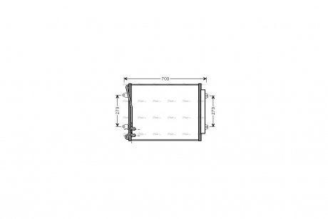 Радиатор кондиционера AVA AVA COOLING VNA5226D