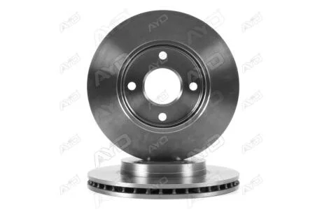 Диск гальмівний передній (кратно 2) (D=258mm) FORD FIESTA (95-06,01-14), FOCUS (98-09), FUSION (02-12) AYD 10-50165